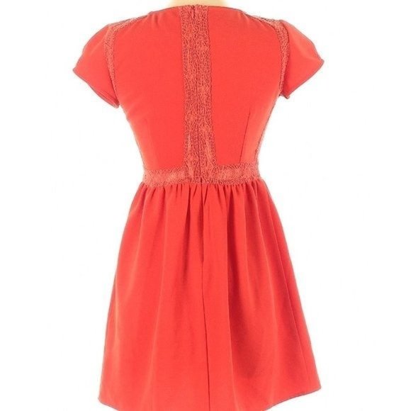 💕SALE💕 Anthropologie Pins and Needles Red Dress - Picture 3 of 6